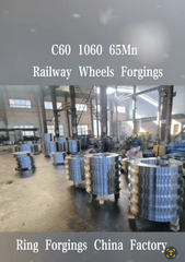 60鋼 65Mn 1060 C60 高碳鋼火車(chē)輪子鍛件 輪轂鍛件碾環(huán) 調(diào)質(zhì)環(huán)形鍛件 