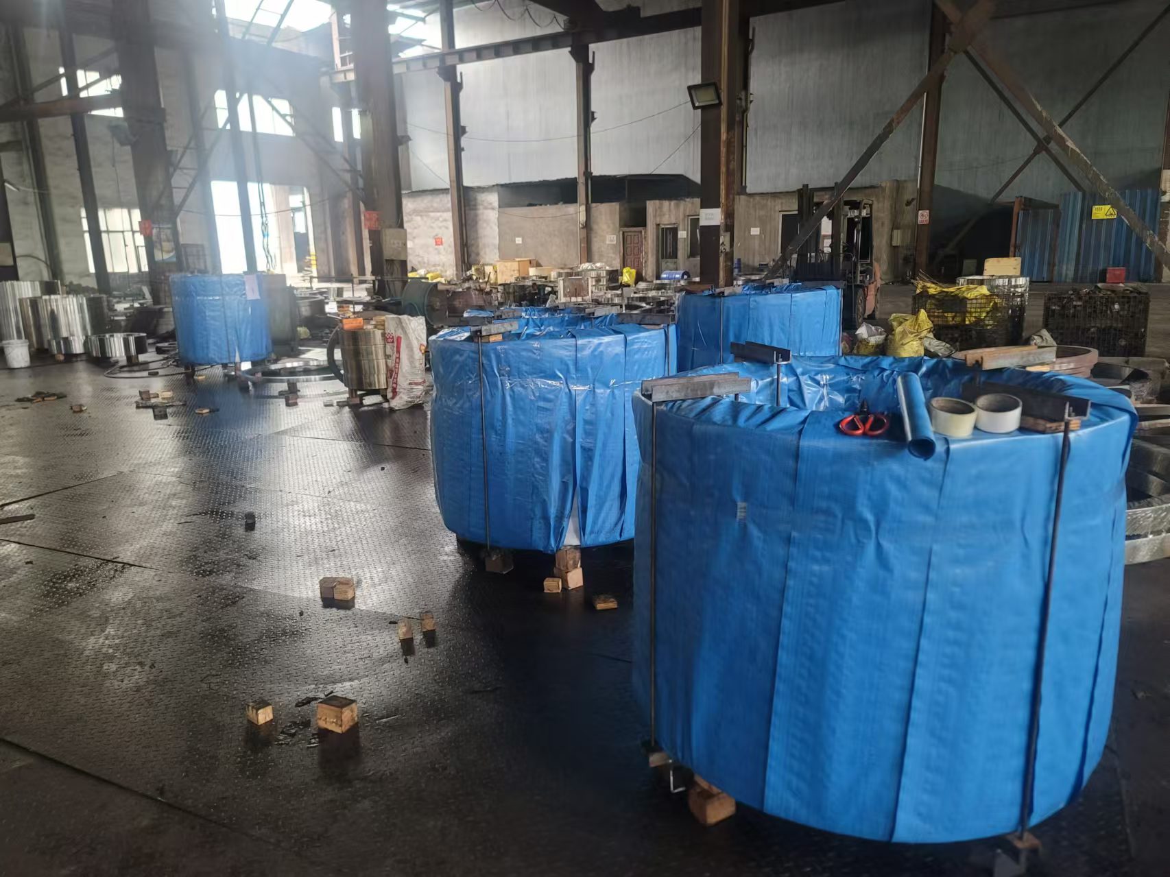 A105 16Mn Q355 大口徑鍛造法蘭 20鋼大口徑滾道法蘭 容器連接法蘭廠家 江蘇工廠