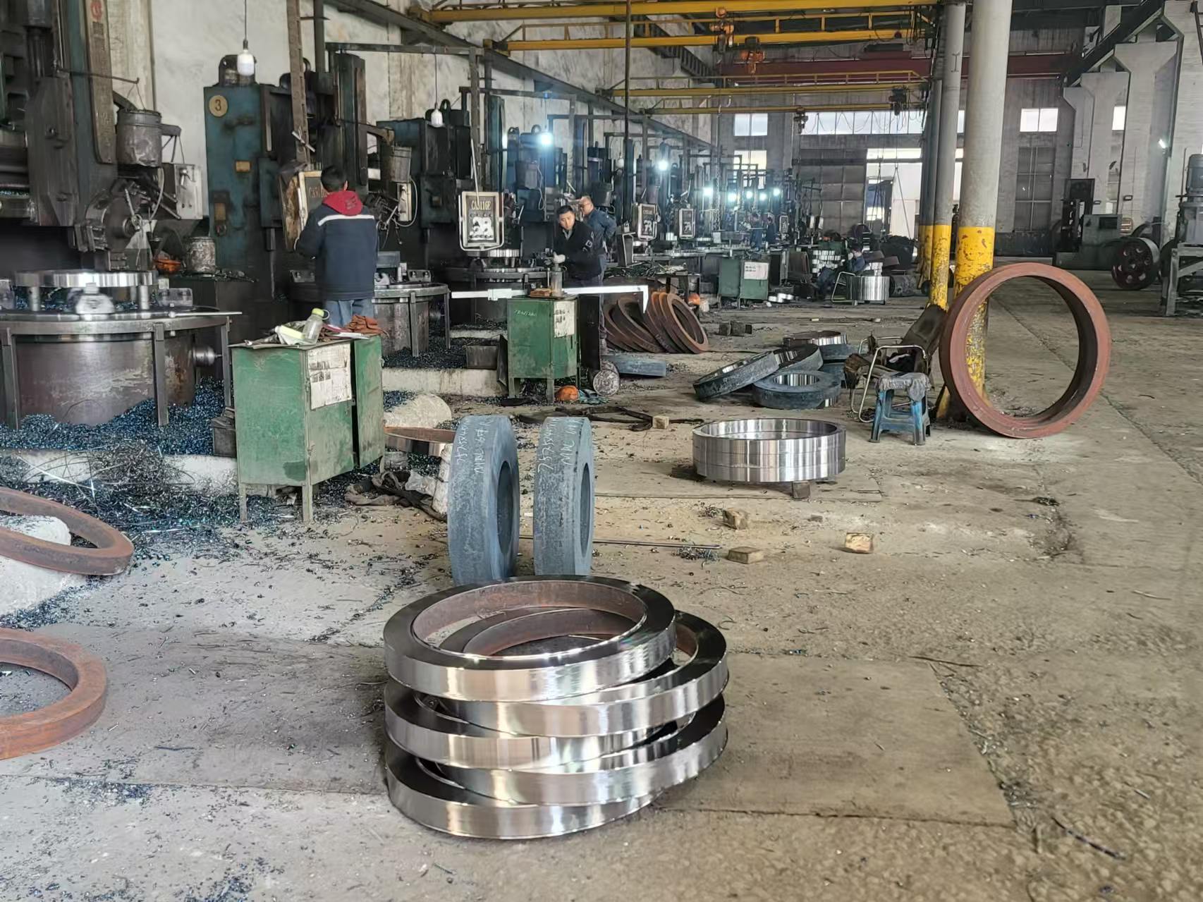 20鋼 35鋼 45鋼 60鋼 65Mn 火車輪轂環(huán)形鍛件 火車輪類鍛件碾環(huán)