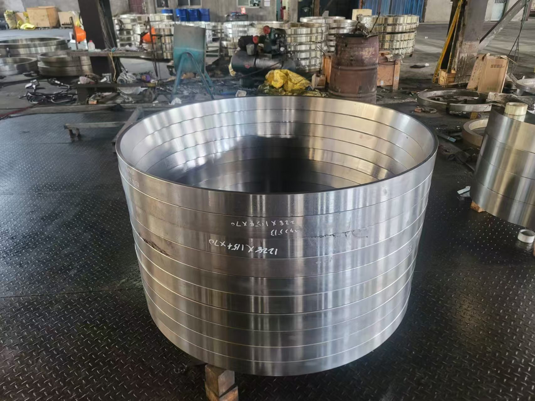 mixer truck flange
