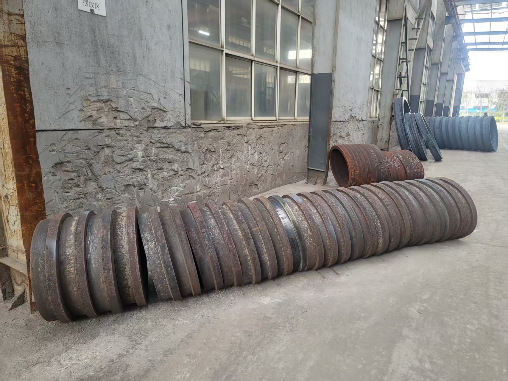 60鋼火車輪鍛件 滾道滾圈環(huán)形鍛件 